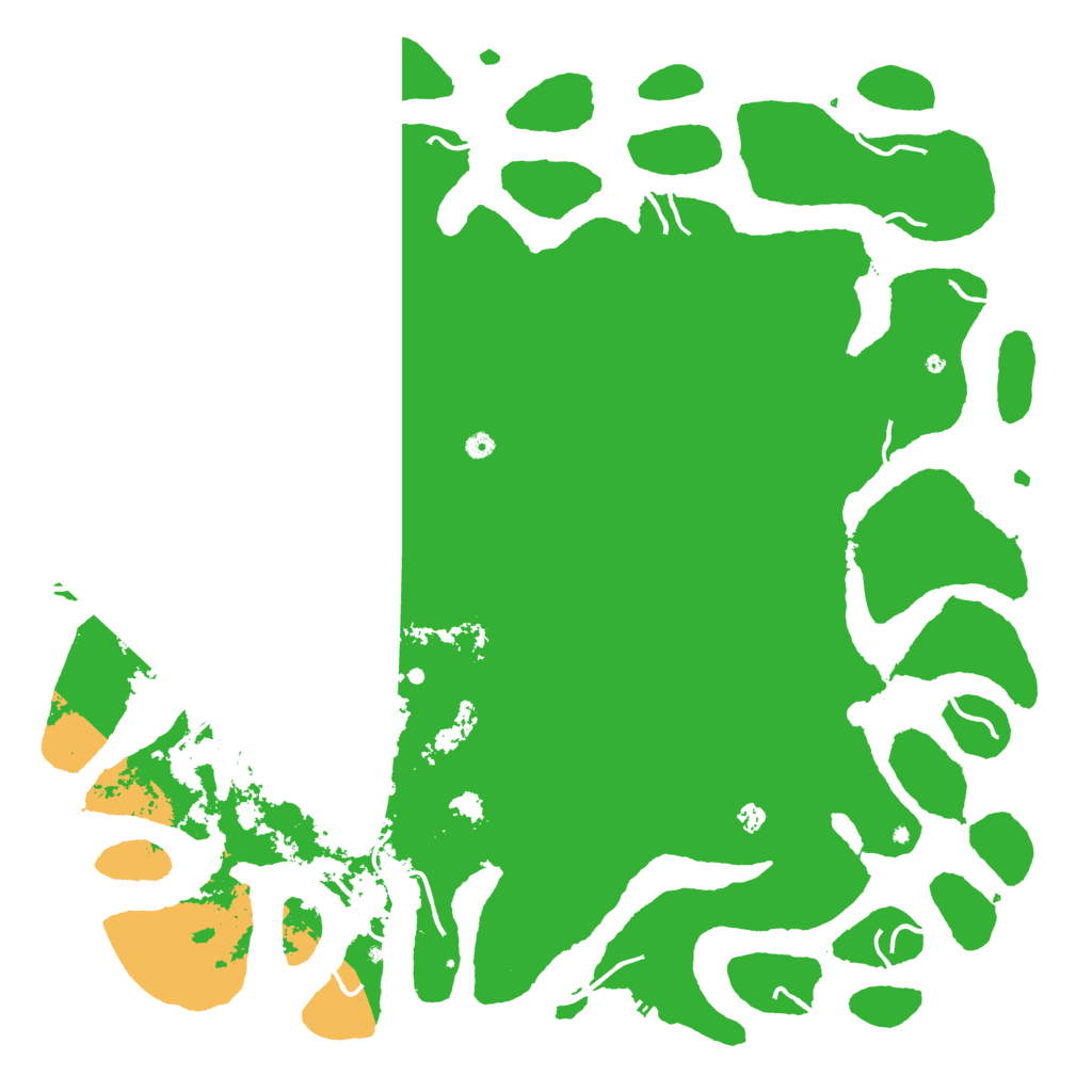Biome Rust Map: Procedural Map, Size: 6000, Seed: 22729841