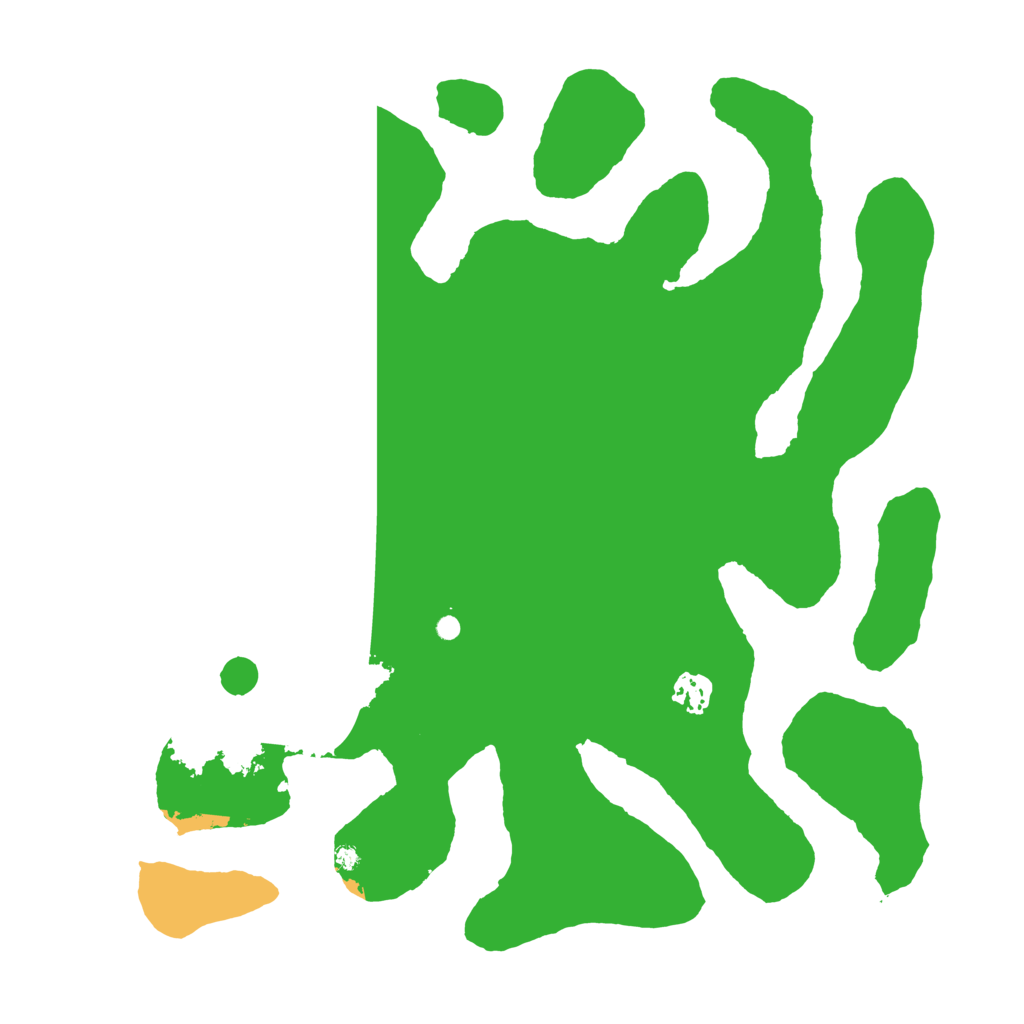 Biome Rust Map: Barren, Size: 3800, Seed: 44751