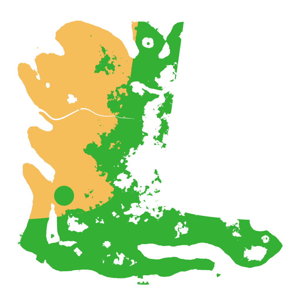 Biome Rust Map: Procedural Map, Size: 4000, Seed: 345234900