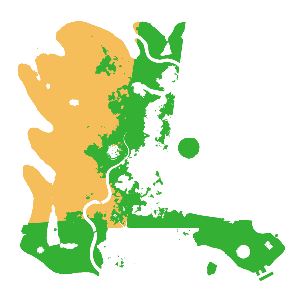 Biome Rust Map: Procedural Map, Size: 4000, Seed: 345234900