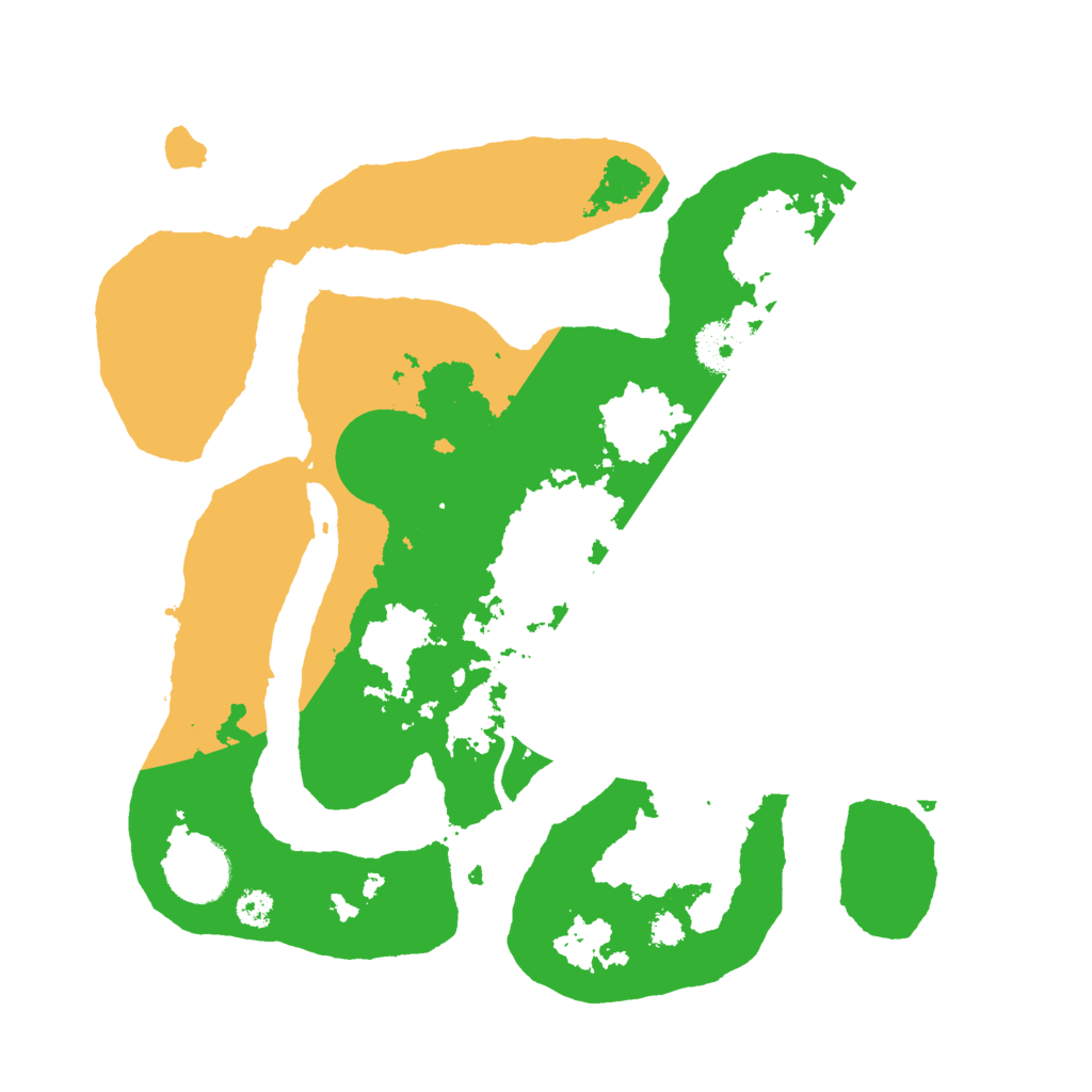 Biome Rust Map: Procedural Map, Size: 3000, Seed: 1196775310