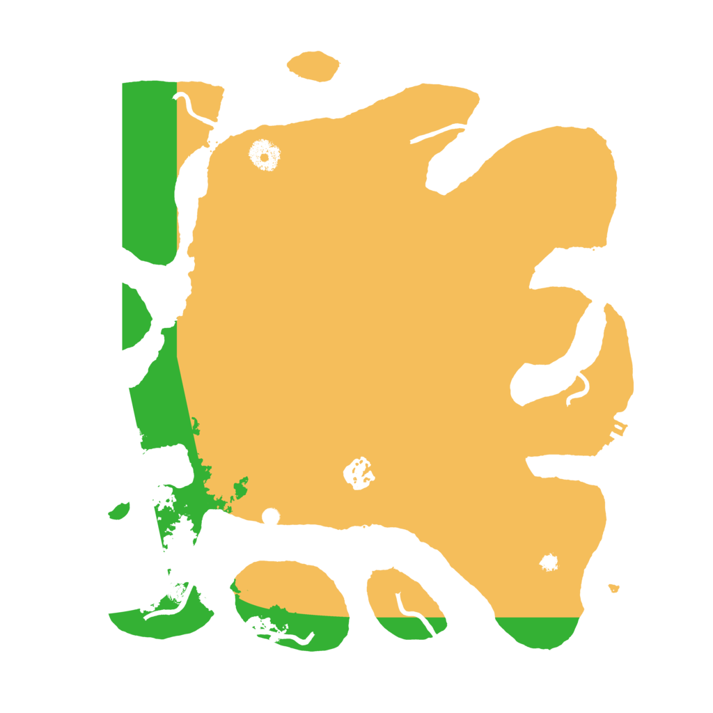 Biome Rust Map: Procedural Map, Size: 3500, Seed: 1127725161