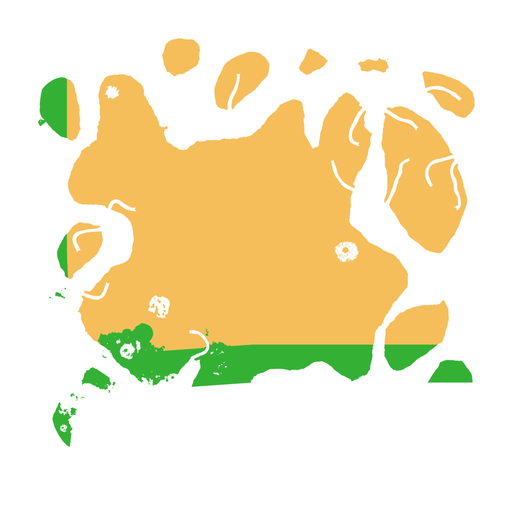 Biome Rust Map: Procedural Map, Size: 3500, Seed: 2130548634