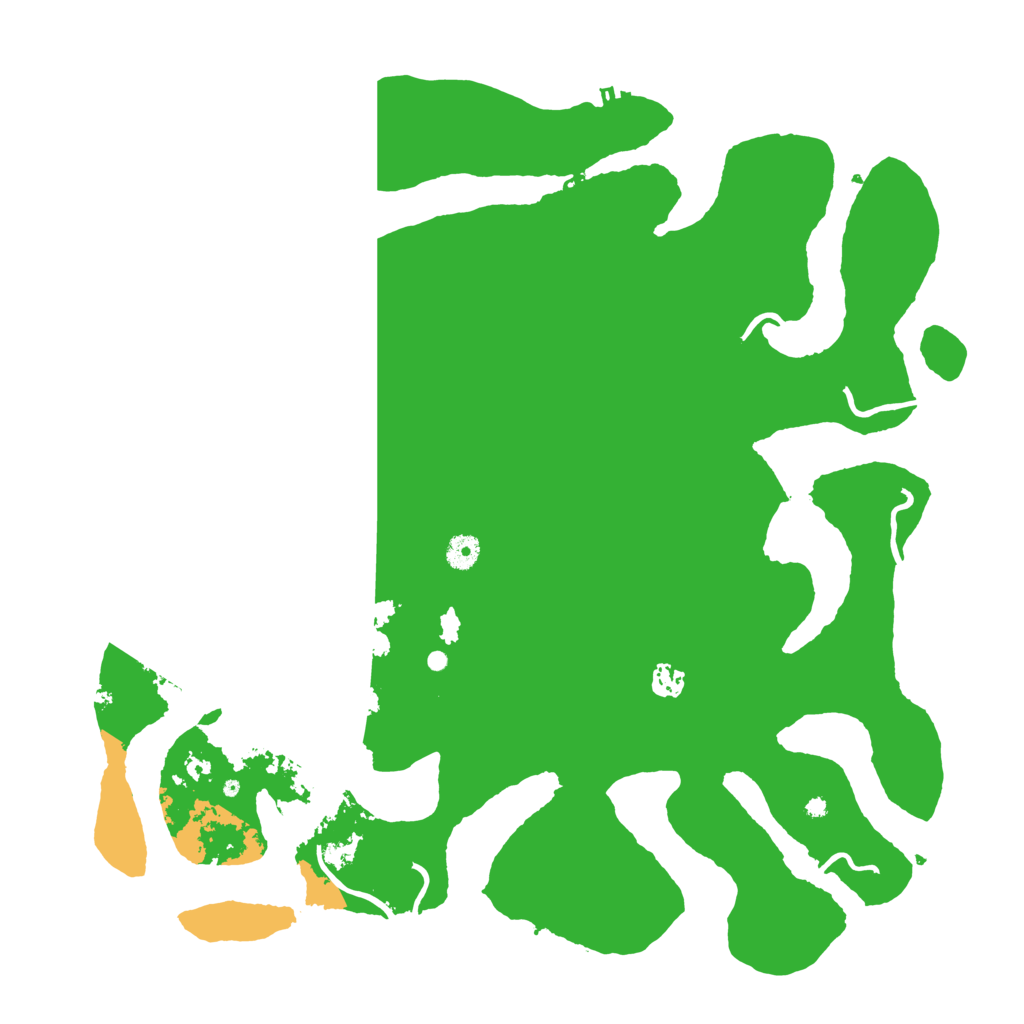 Biome Rust Map: Procedural Map, Size: 4500, Seed: 374895