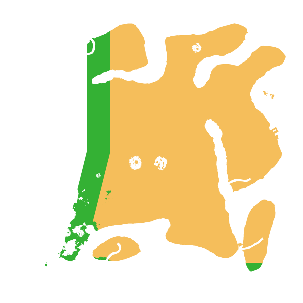 Biome Rust Map: Procedural Map, Size: 3500, Seed: 1964608021