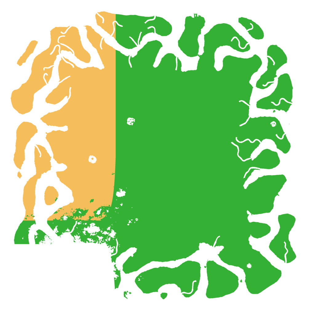 Biome Rust Map: Procedural Map, Size: 6000, Seed: 180017