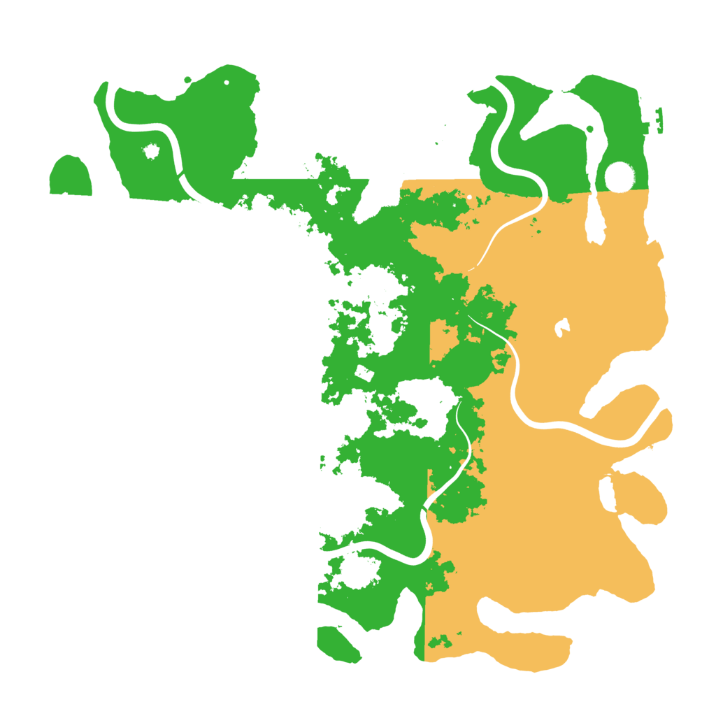 Biome Rust Map: Procedural Map, Size: 4200, Seed: 1410772365