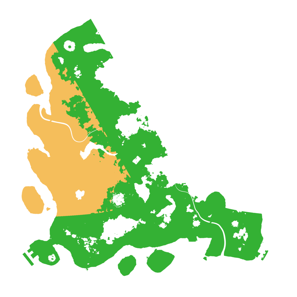 Biome Rust Map: Procedural Map, Size: 4000, Seed: 1352312261