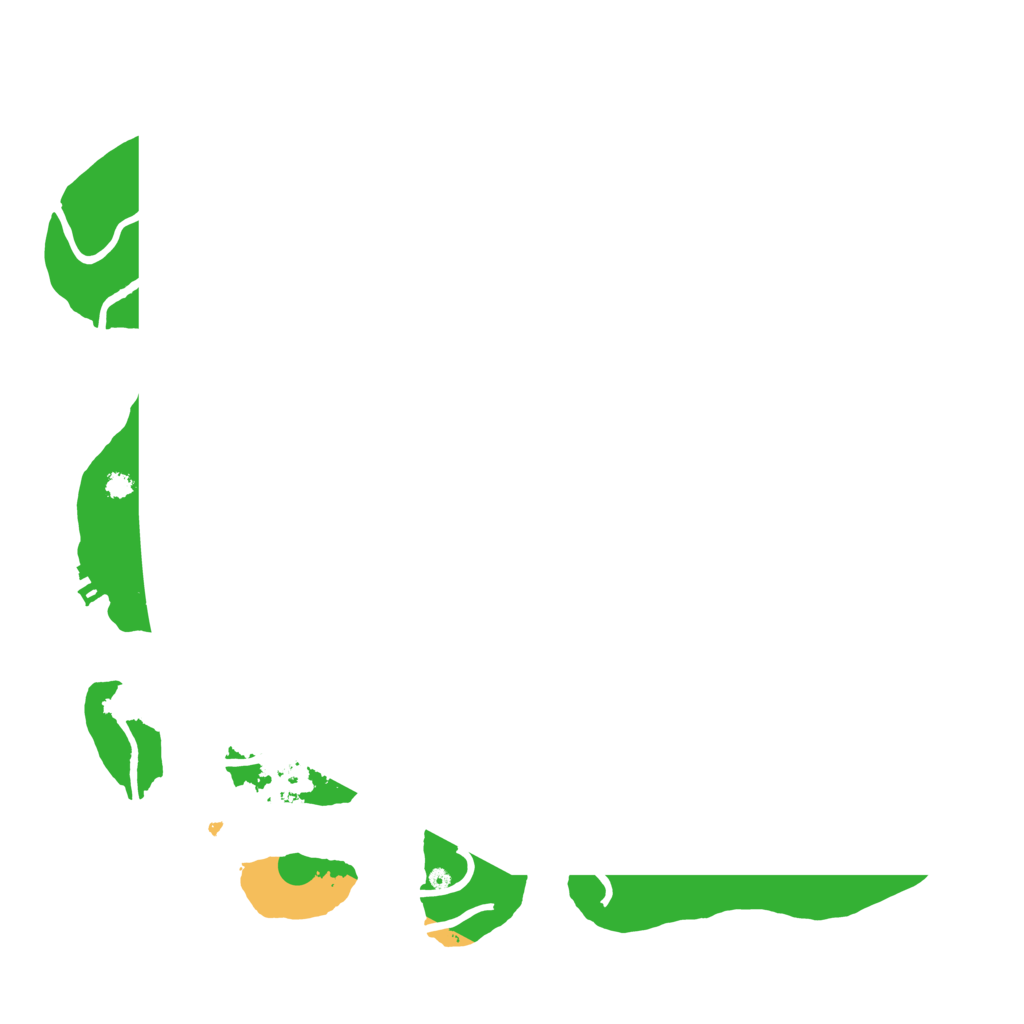 Biome Rust Map: Procedural Map, Size: 3500, Seed: 1136366152