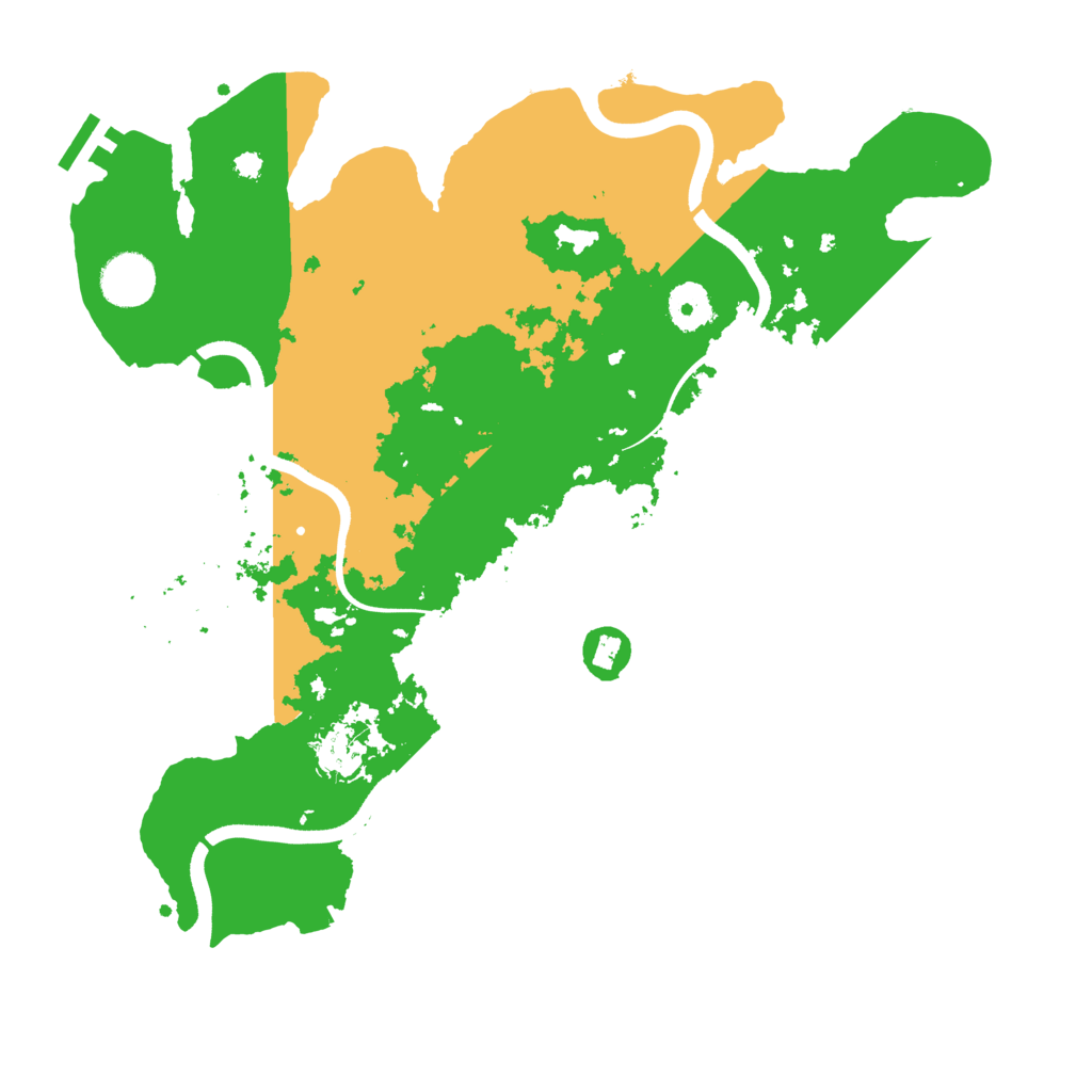 Biome Rust Map: Procedural Map, Size: 3600, Seed: 17082021