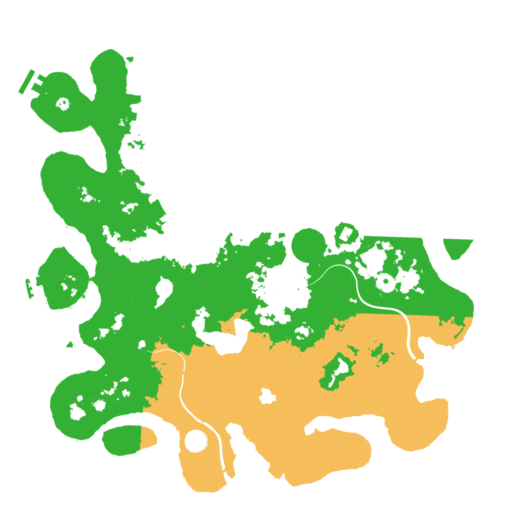 Biome Rust Map: Procedural Map, Size: 4000, Seed: 5582456