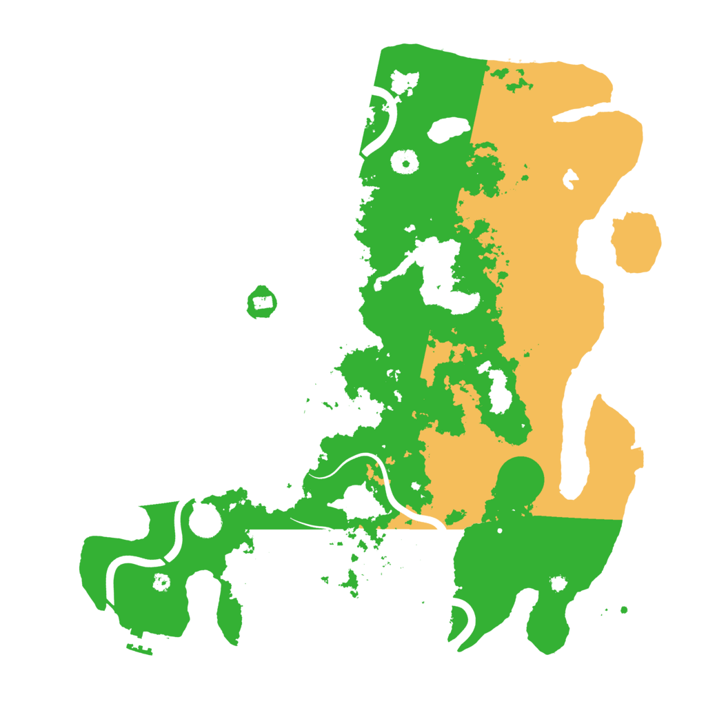 Biome Rust Map: Procedural Map, Size: 4000, Seed: 1808398941