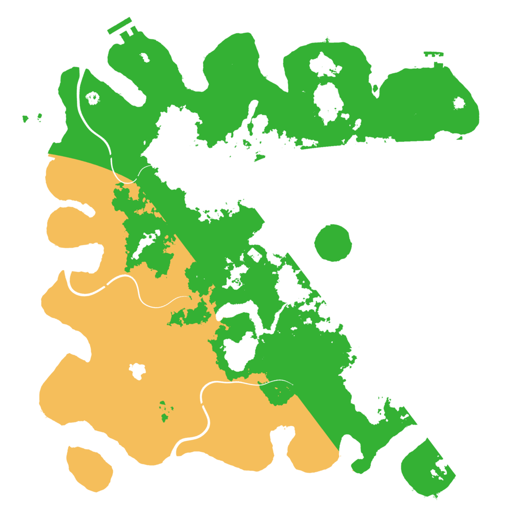 Biome Rust Map: Procedural Map, Size: 4050, Seed: 1300197739