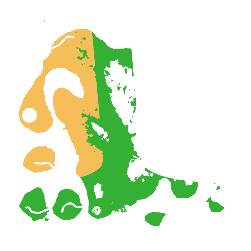 Biome Rust Map: Procedural Map, Size: 3000, Seed: 366