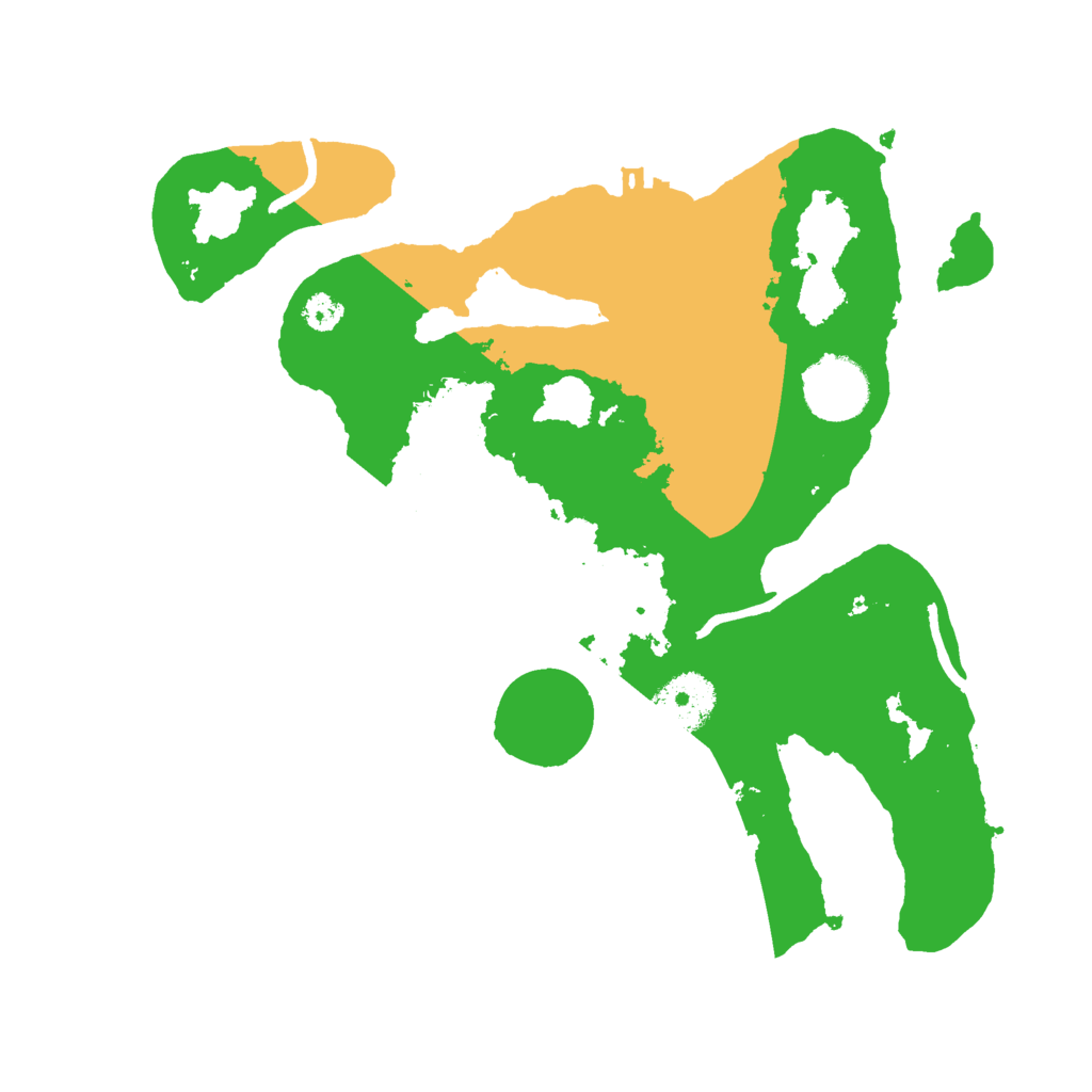 Biome Rust Map: Procedural Map, Size: 3000, Seed: 13071