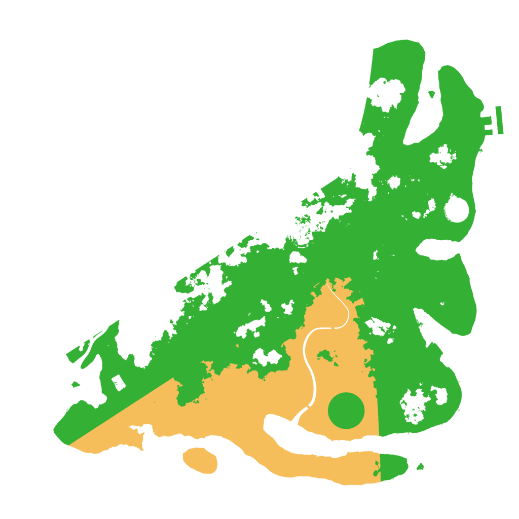 Biome Rust Map: Procedural Map, Size: 3750, Seed: 4788