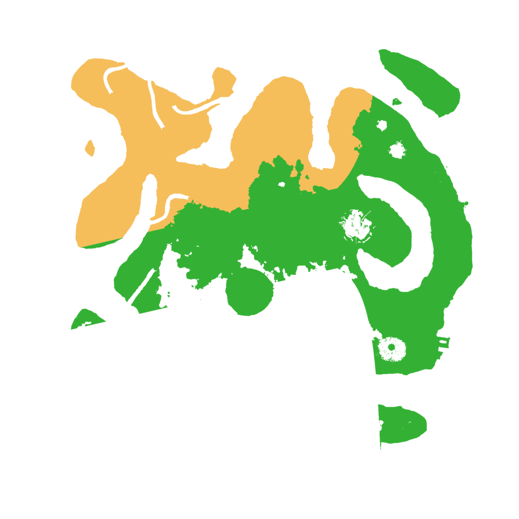 Biome Rust Map: Procedural Map, Size: 3000, Seed: 1135421991