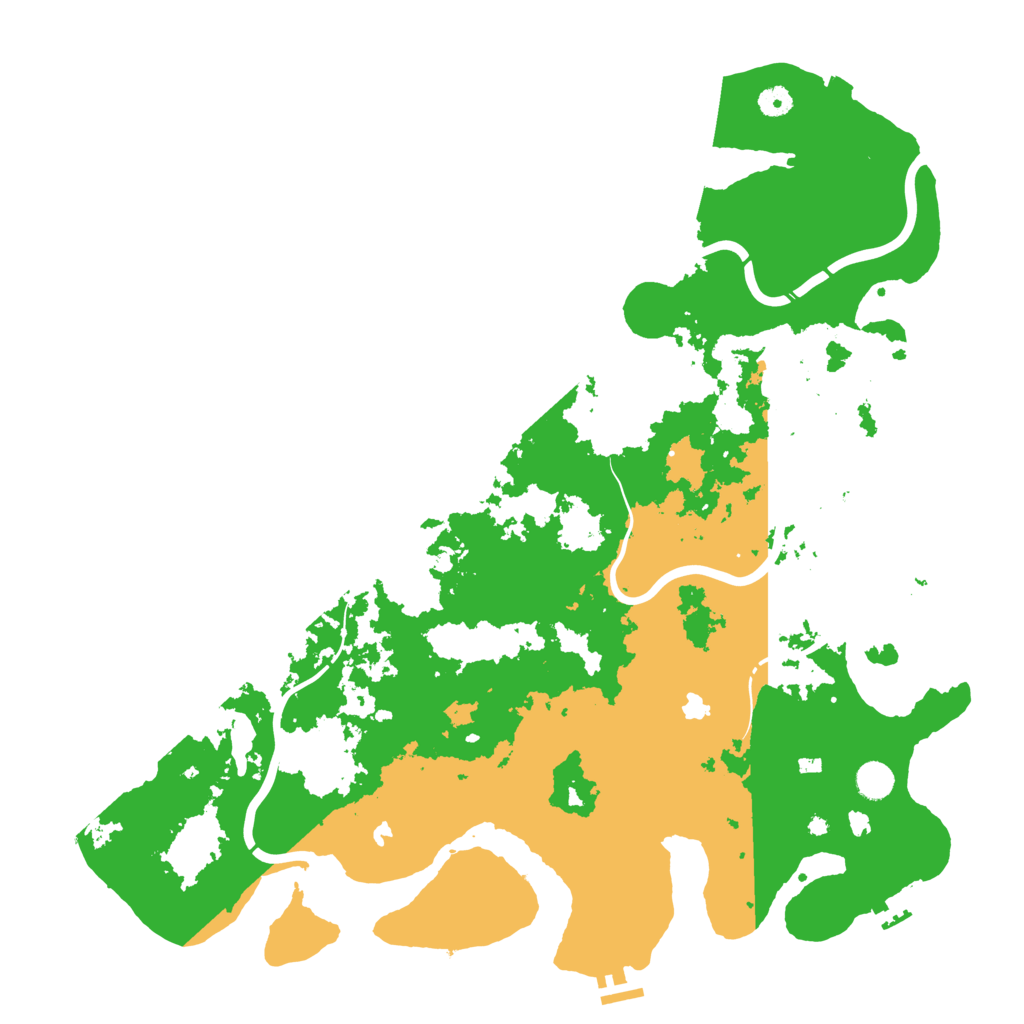 Biome Rust Map: Procedural Map, Size: 4800, Seed: 800046208