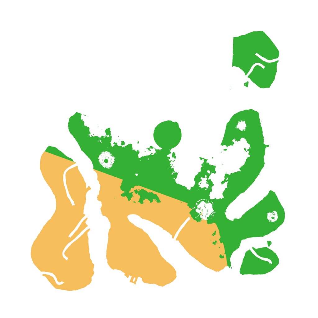 Biome Rust Map: Procedural Map, Size: 3000, Seed: 1817925211