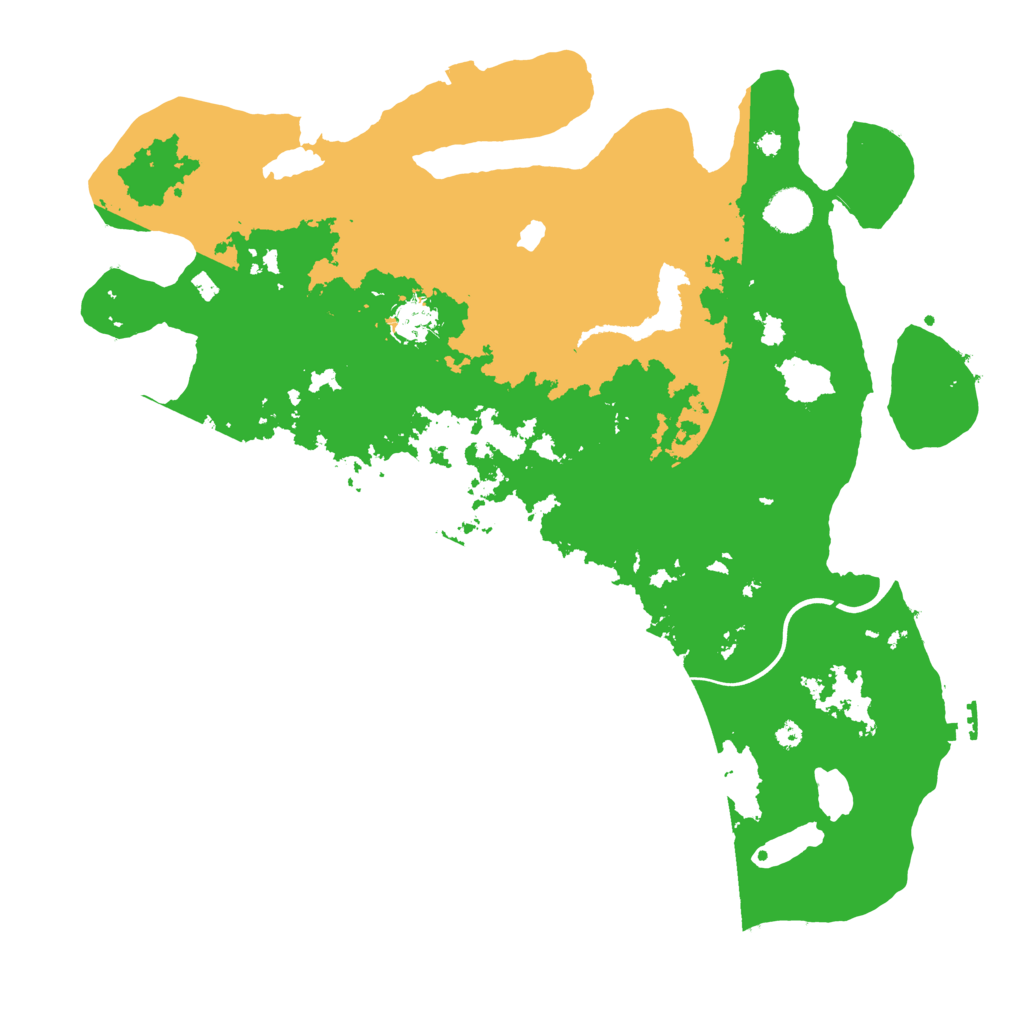Biome Rust Map: Procedural Map, Size: 4000, Seed: 565903353