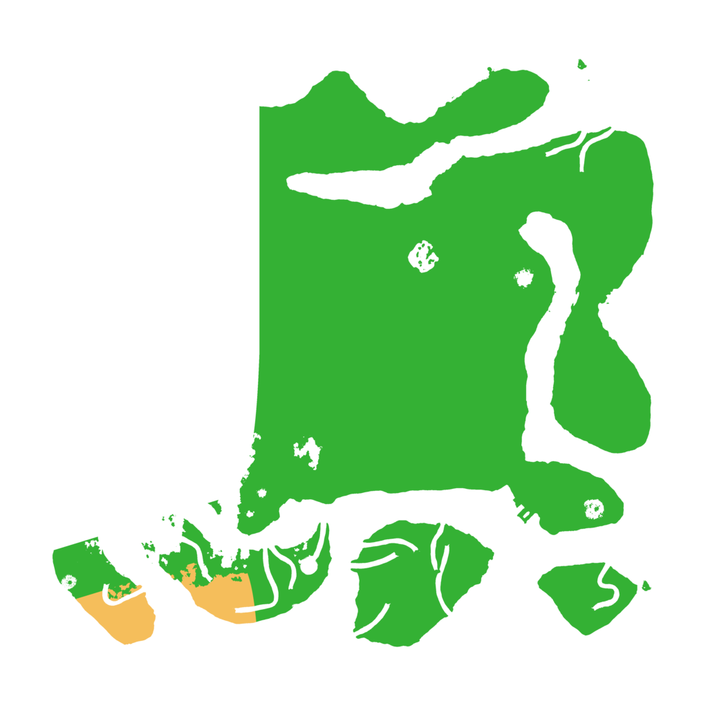 Biome Rust Map: Procedural Map, Size: 3650, Seed: 980482902