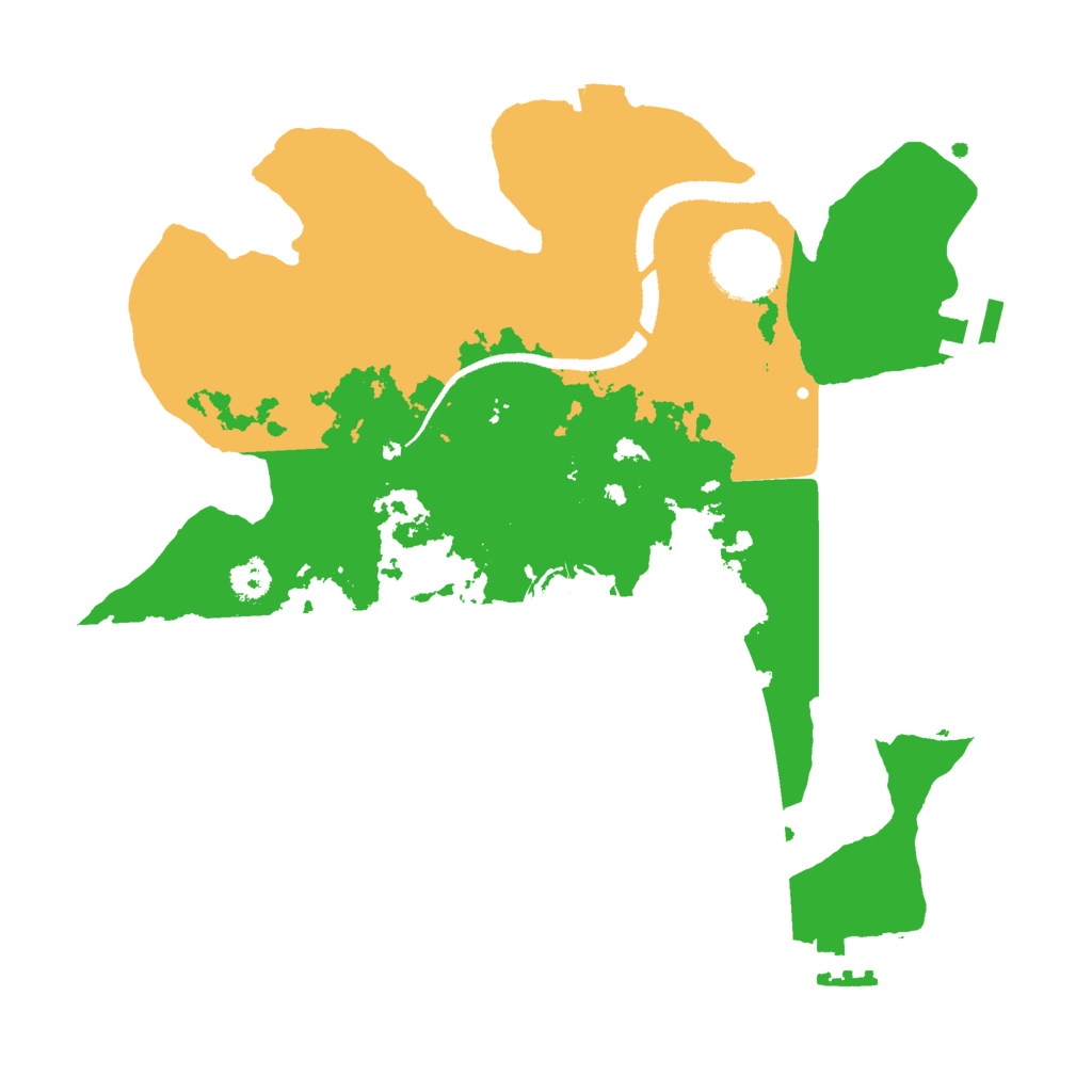 Biome Rust Map: Procedural Map, Size: 2750, Seed: 848181730