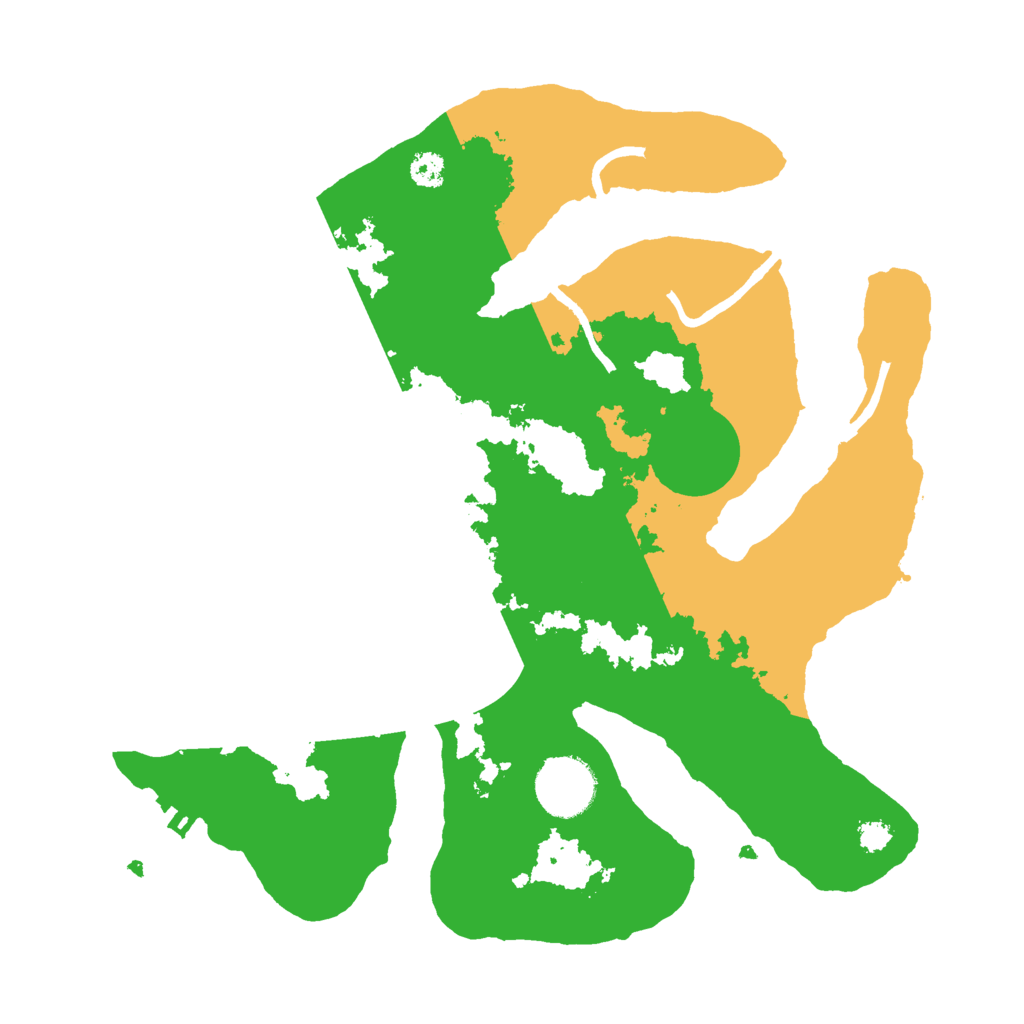 Biome Rust Map: Procedural Map, Size: 3000, Seed: 241743773