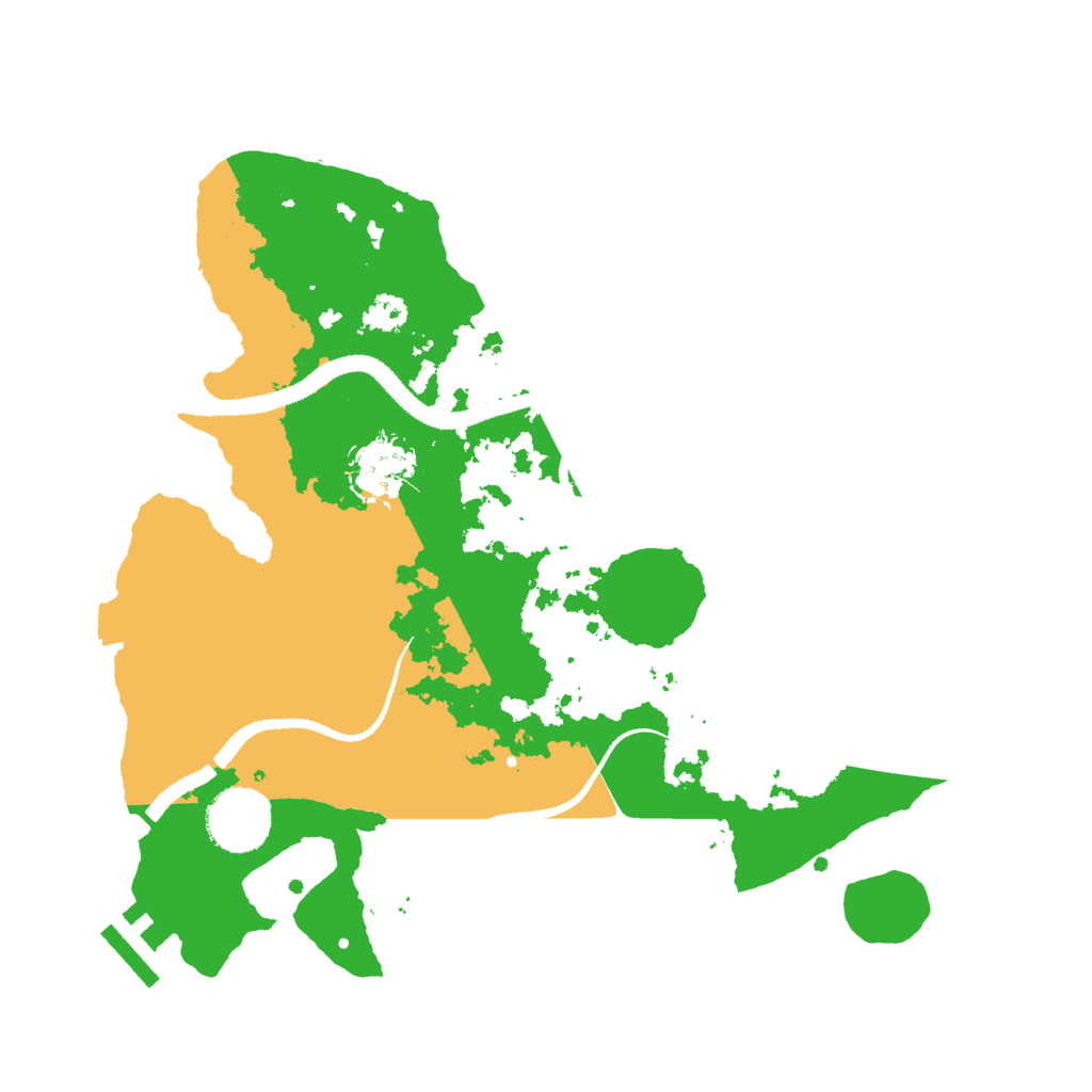 Biome Rust Map: Procedural Map, Size: 3000, Seed: 1840977989