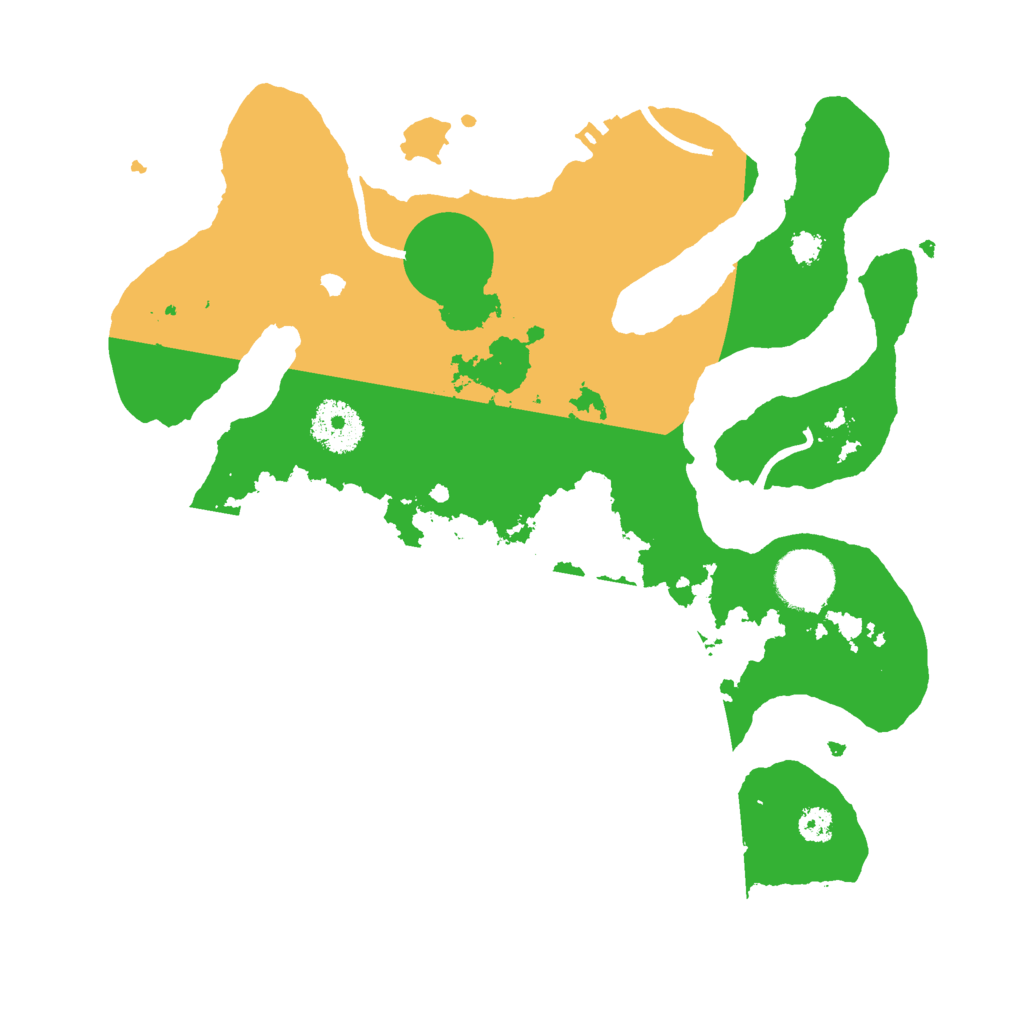 Biome Rust Map: Procedural Map, Size: 3000, Seed: 324517452