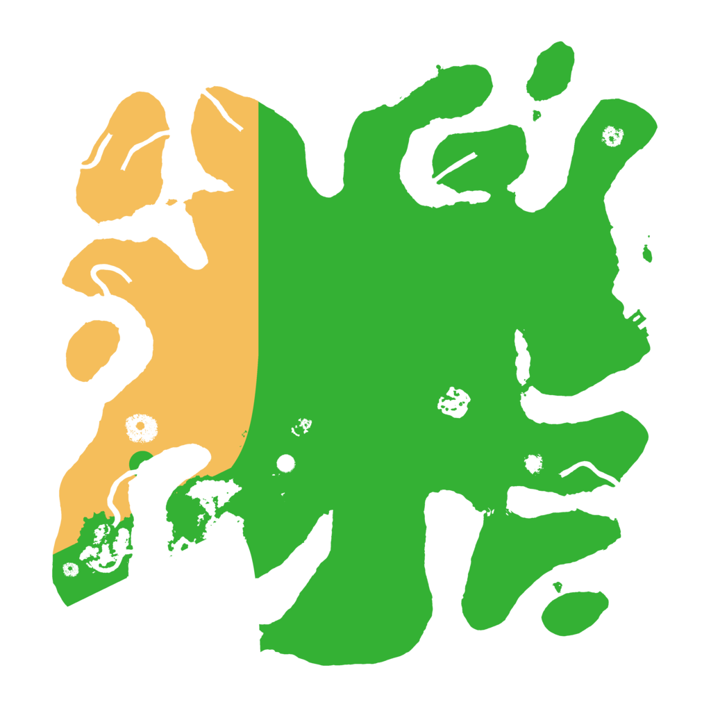 Biome Rust Map: Procedural Map, Size: 3500, Seed: 11708