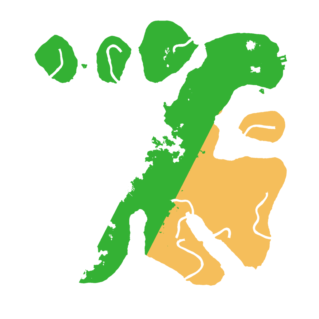 Biome Rust Map: Procedural Map, Size: 3000, Seed: 87737