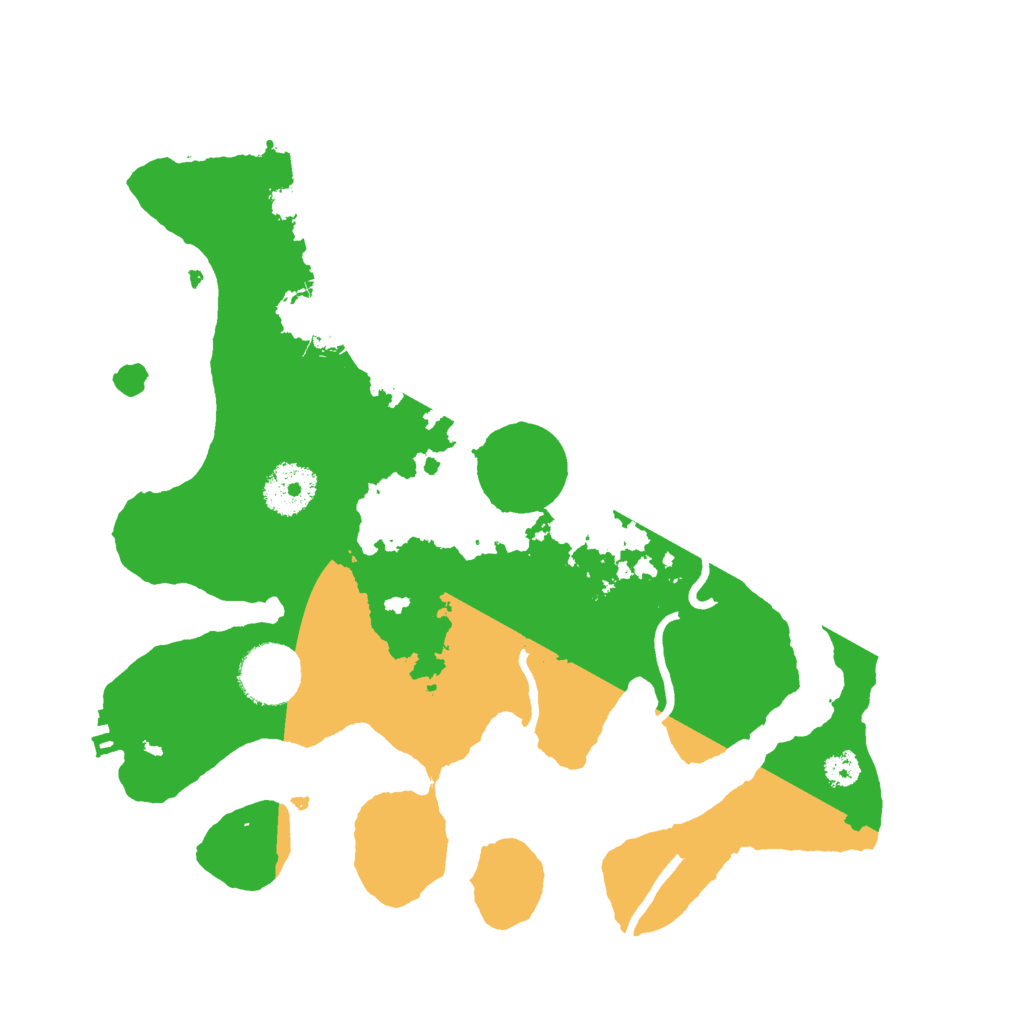 Biome Rust Map: Procedural Map, Size: 3000, Seed: 1449936655