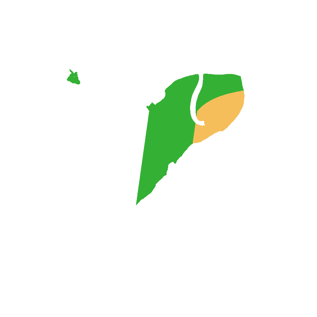 Biome Rust Map: Procedural Map, Size: 1300, Seed: 5757