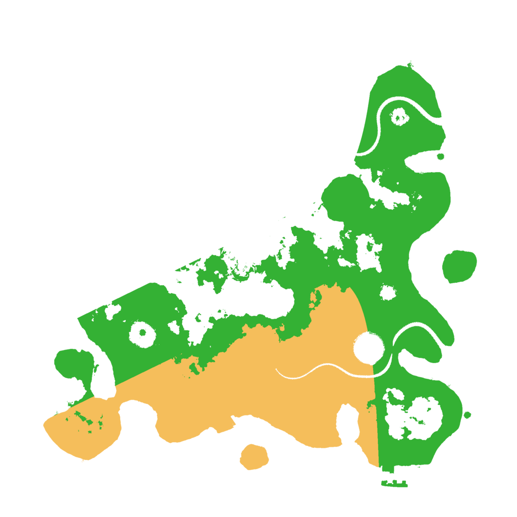 Biome Rust Map: Procedural Map, Size: 3000, Seed: 2083544425