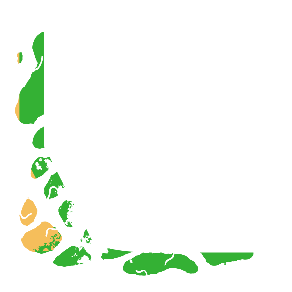 Biome Rust Map: Procedural Map, Size: 4500, Seed: 258554