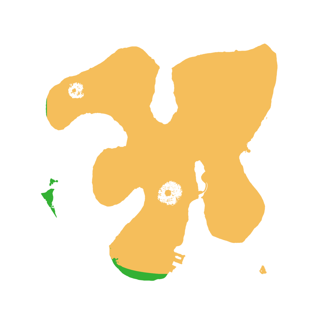 Biome Rust Map: Procedural Map, Size: 2040, Seed: 145