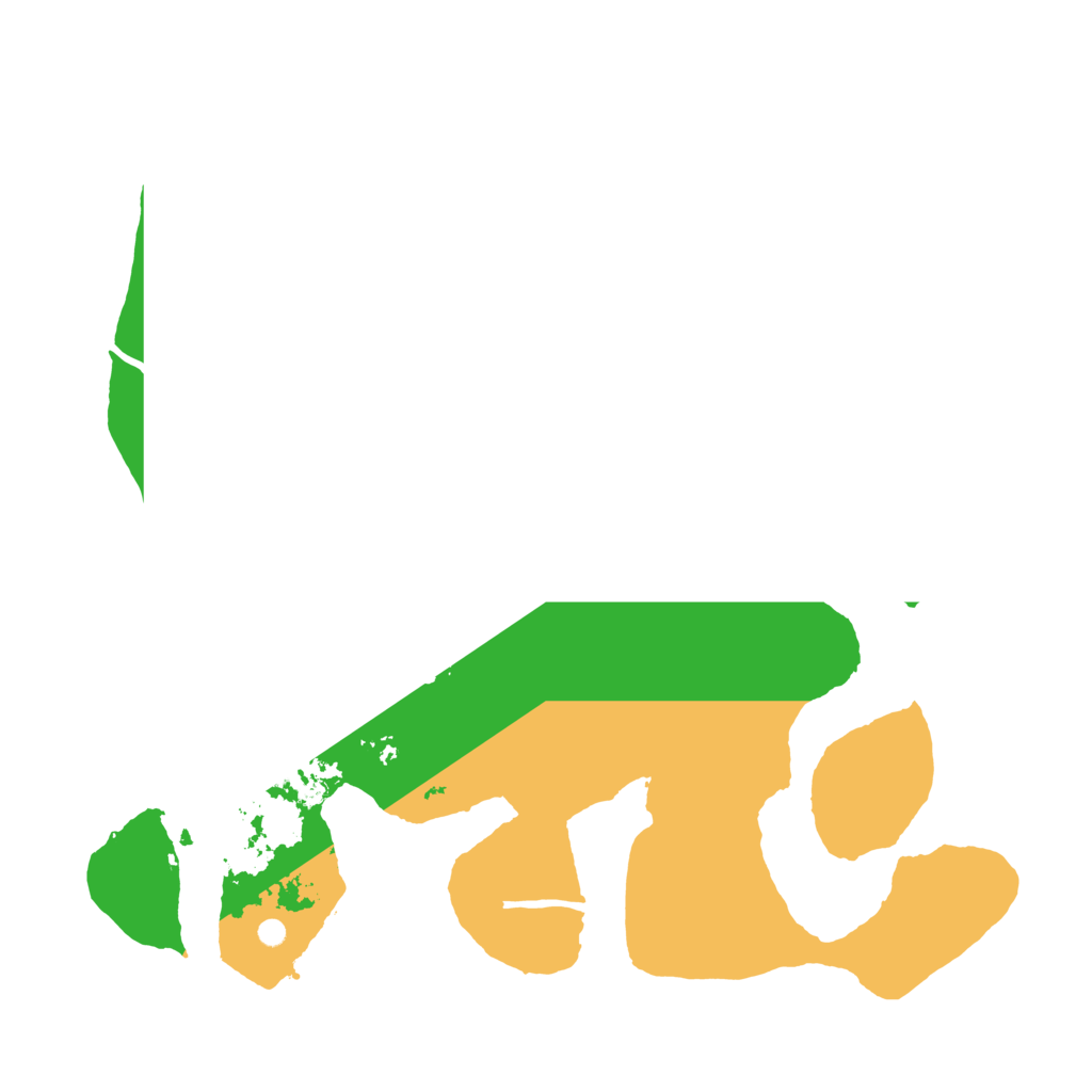 Biome Rust Map: Procedural Map, Size: 3500, Seed: 32333