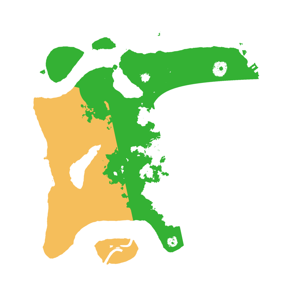 Biome Rust Map: Procedural Map, Size: 3000, Seed: 1256