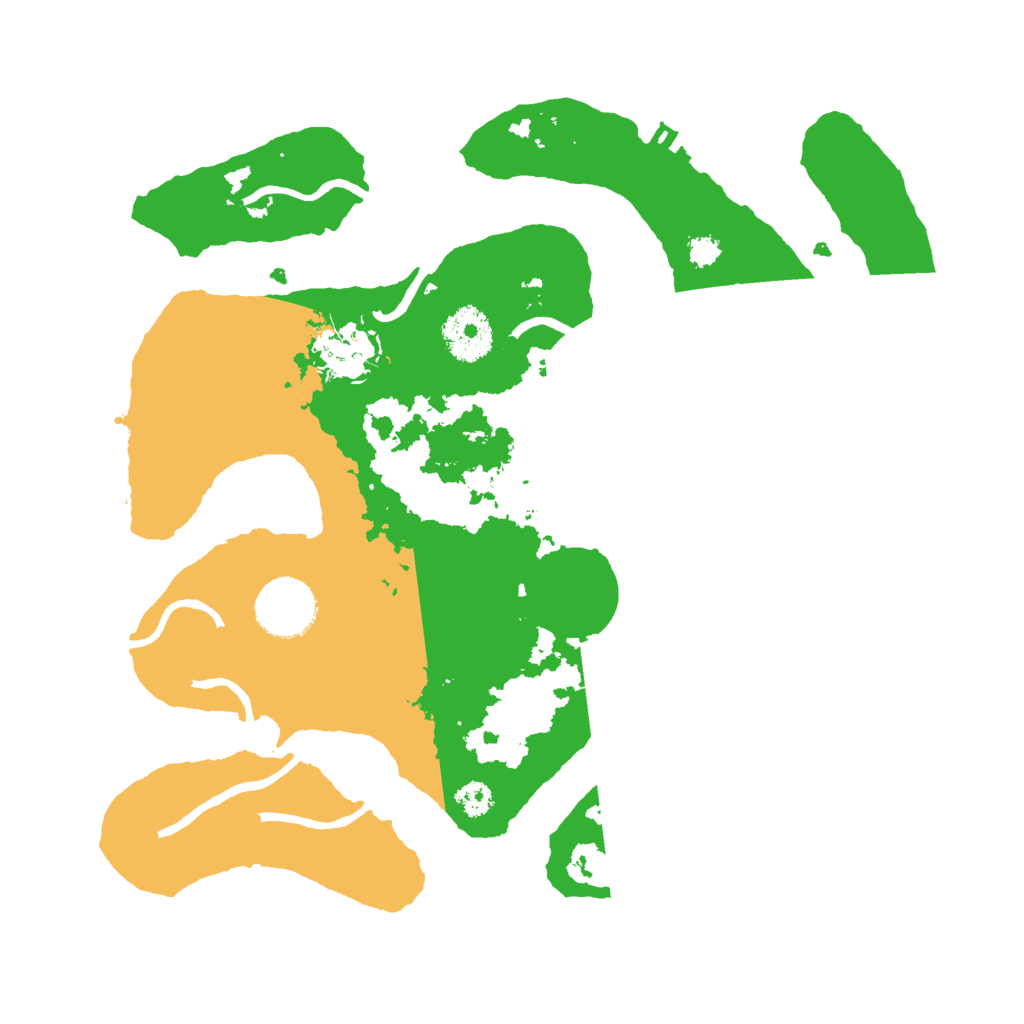 Biome Rust Map: Procedural Map, Size: 3000, Seed: 905337707