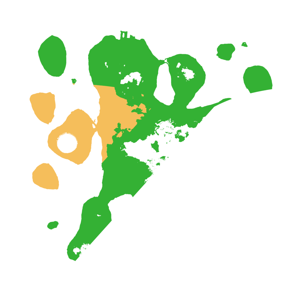 Biome Rust Map: Procedural Map, Size: 2700, Seed: 1738