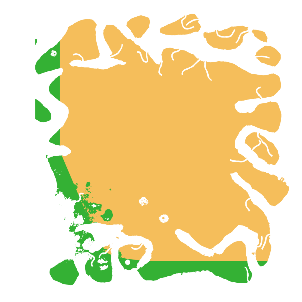 Biome Rust Map: Procedural Map, Size: 5200, Seed: 948792