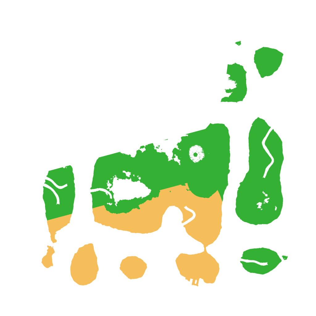 Biome Rust Map: Procedural Map, Size: 3000, Seed: 23529