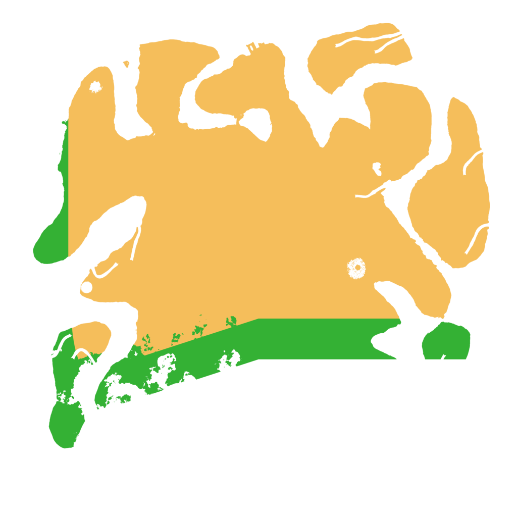 Biome Rust Map: Procedural Map, Size: 3950, Seed: 1617991685