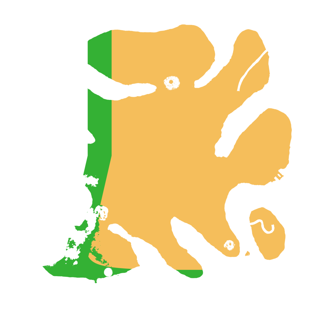 Biome Rust Map: Procedural Map, Size: 3200, Seed: 618