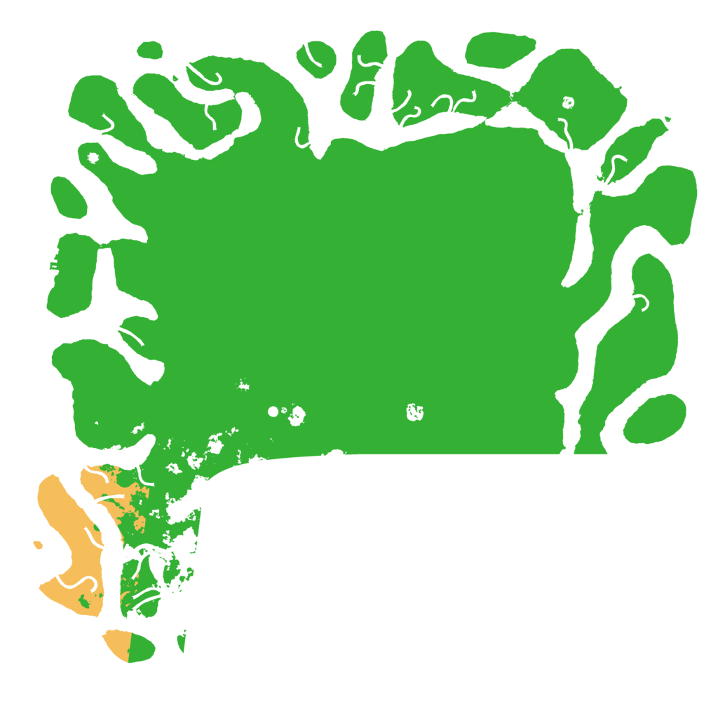 Biome Rust Map: Procedural Map, Size: 6000, Seed: 3684