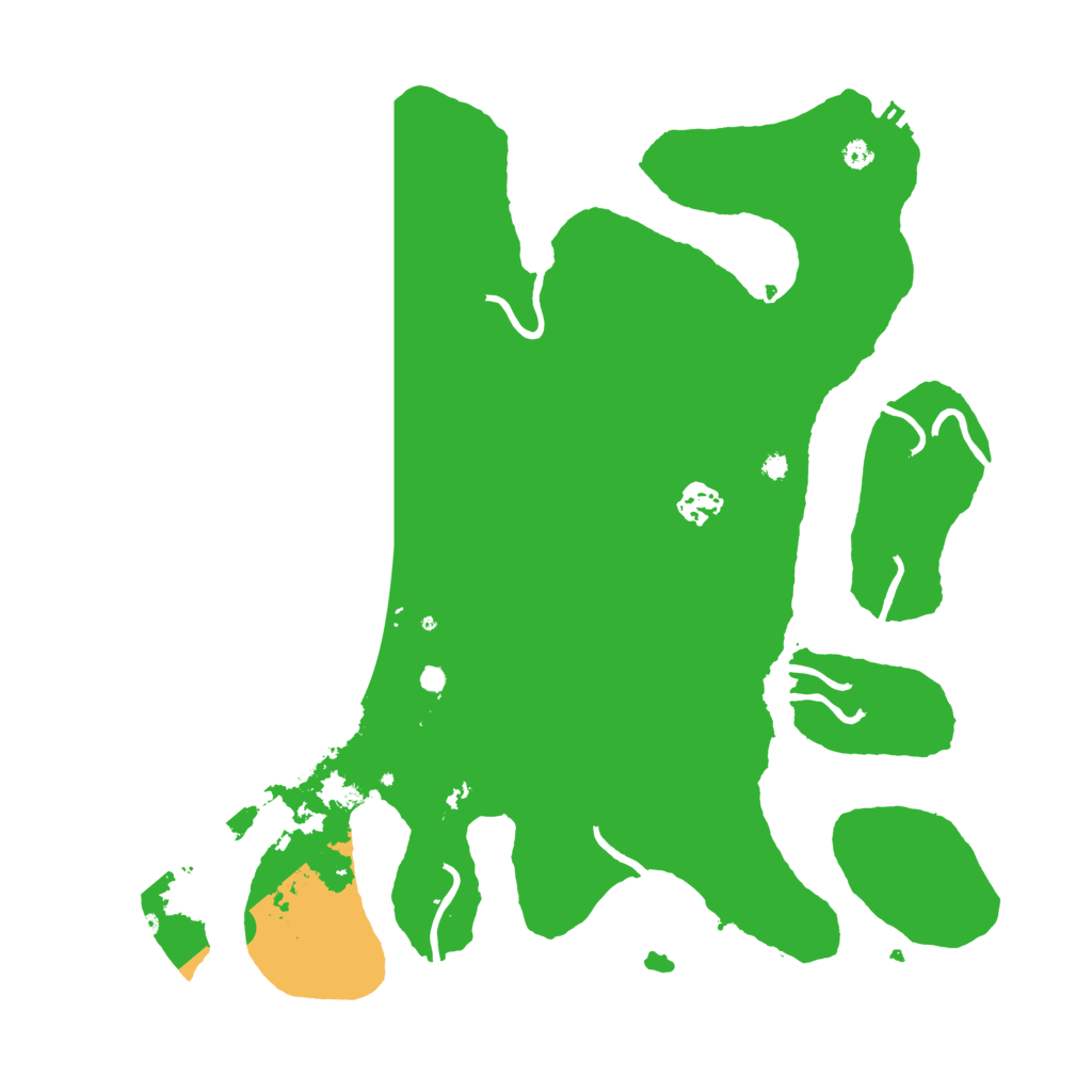 Biome Rust Map: Procedural Map, Size: 3850, Seed: 1069098767