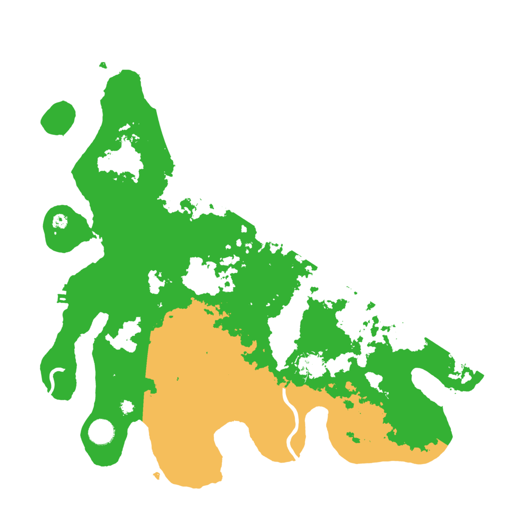 Biome Rust Map: Procedural Map, Size: 3600, Seed: 426878341