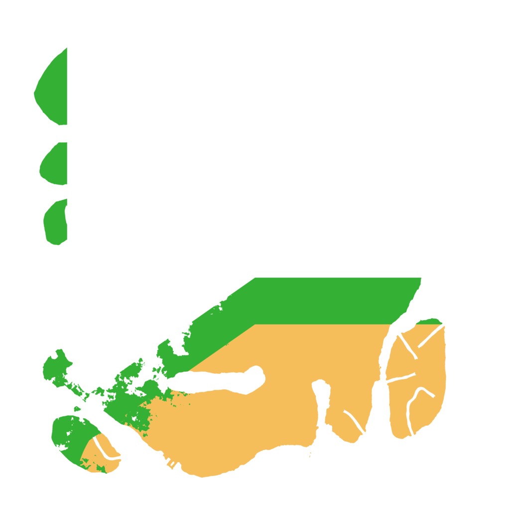 Biome Rust Map: Procedural Map, Size: 4100, Seed: 834834734