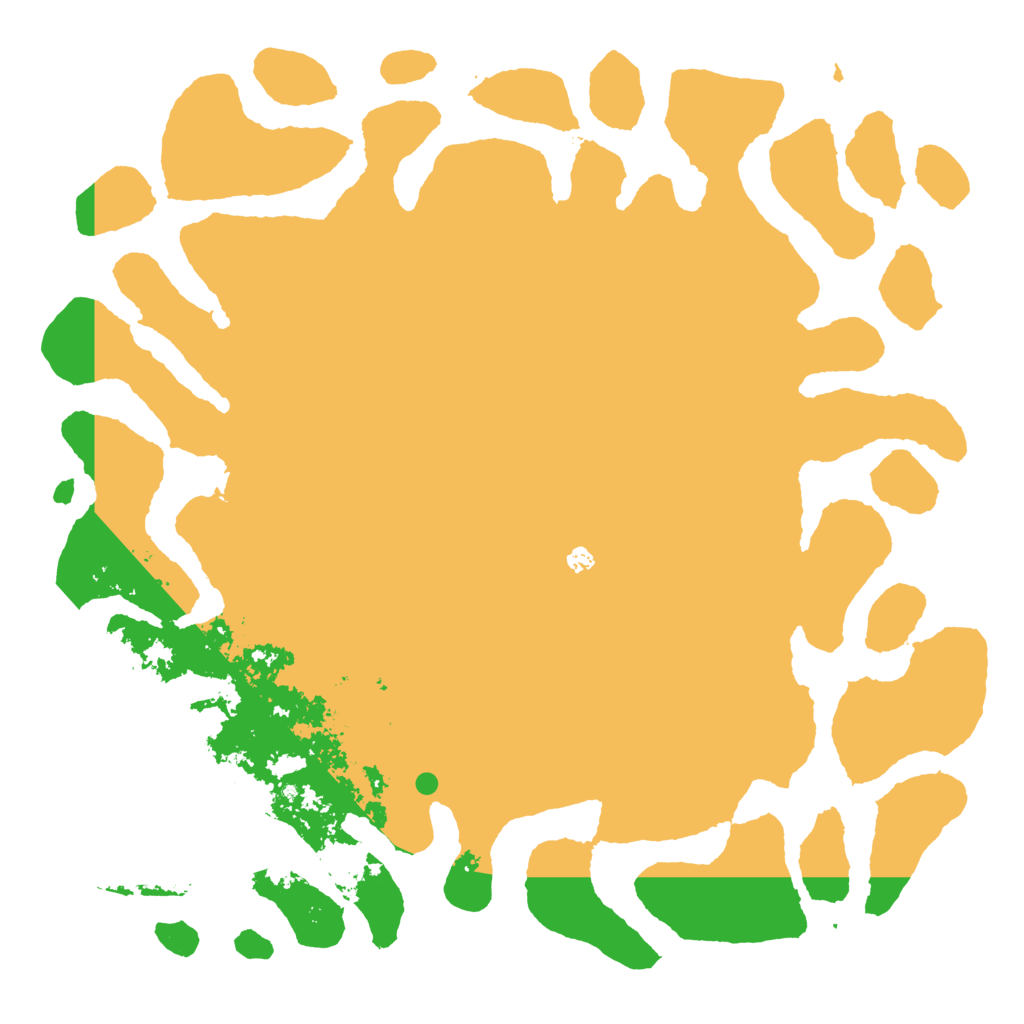 Biome Rust Map: Barren, Size: 6000, Seed: 58179553