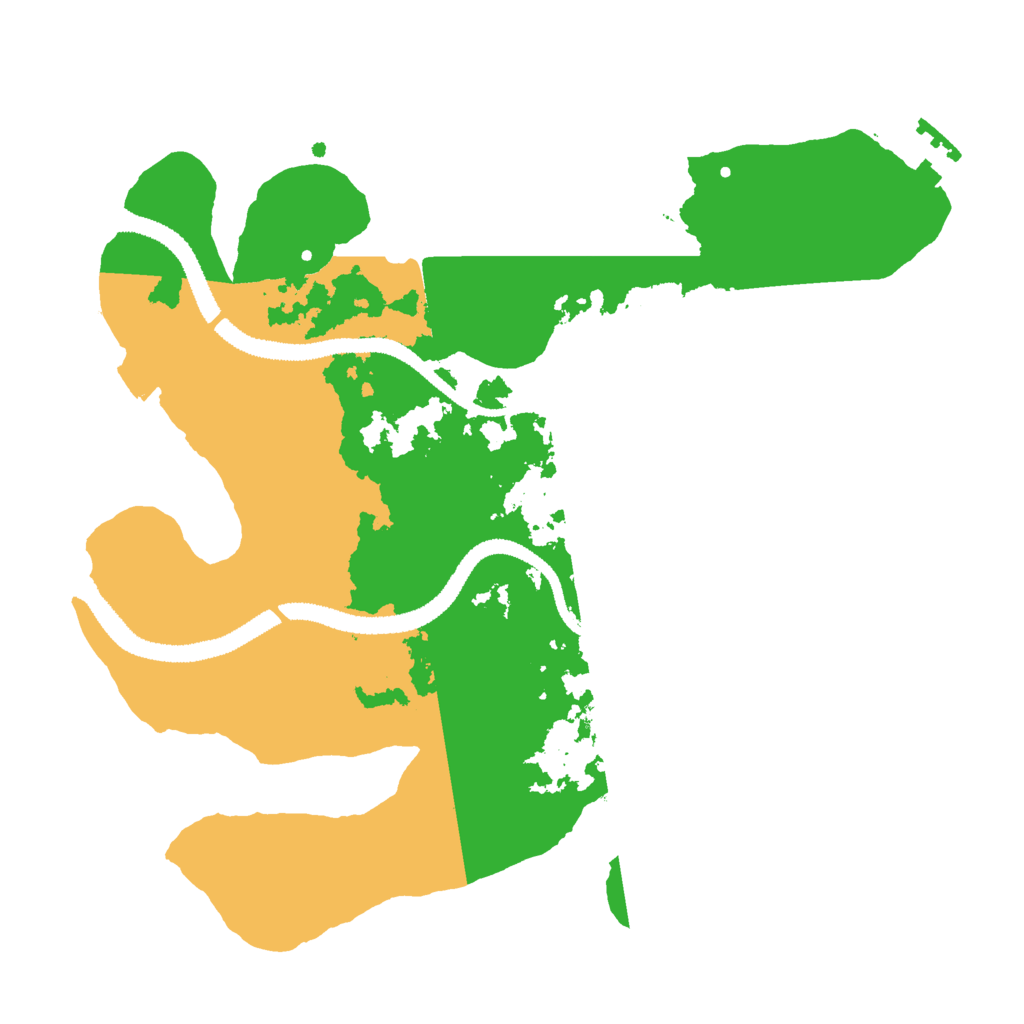 Biome Rust Map: Procedural Map, Size: 2800, Seed: 633512